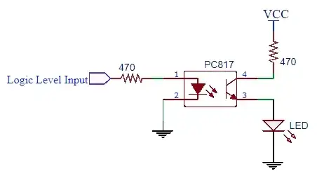 PC817 circuit