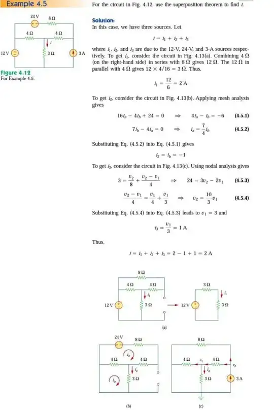 Superposition problem