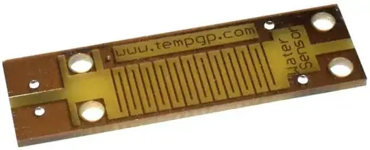 Conductive Strip water sensor