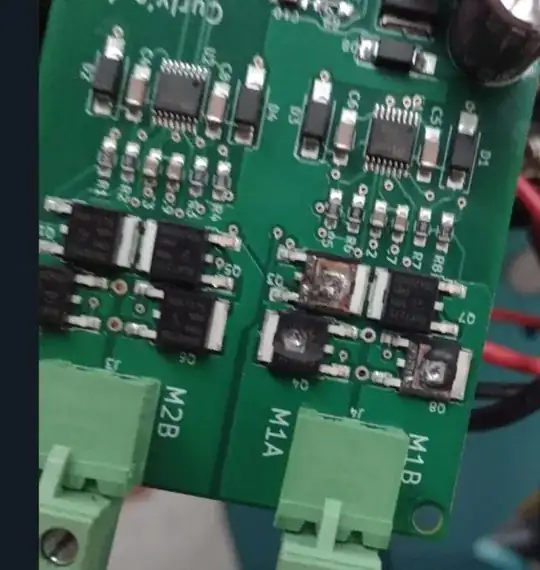 failure on M1 channel