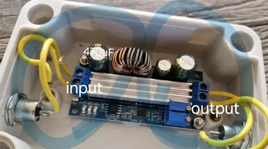 voltage regulator that is part of the load