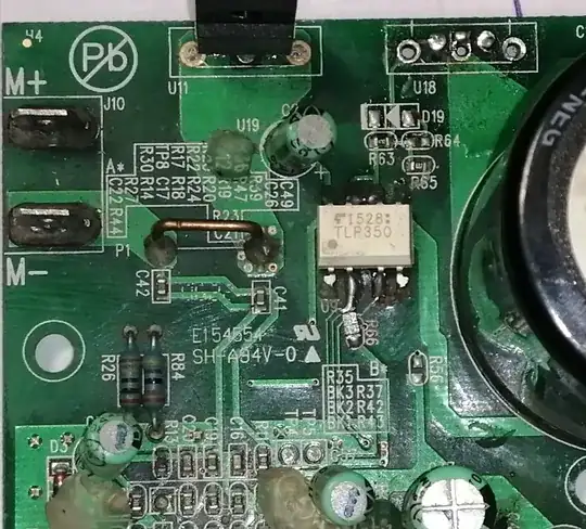 The picture of the power section