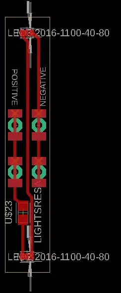 The smaller PCB, of which 3 were used