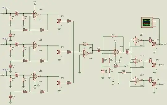 VCC = +12, VDD = -12