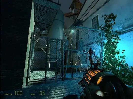 The fence under consideration.