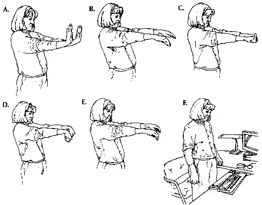 carpal tunnel hand exercises