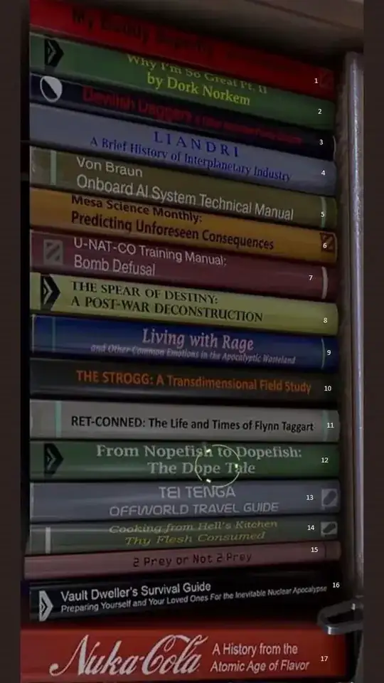 A bookshelf stacked with many books.