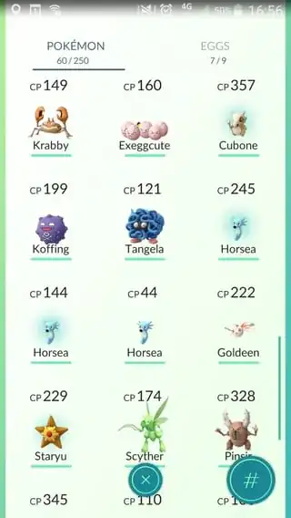 Some Pokemon have a highlight