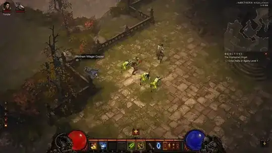 Wortham Villager corpse