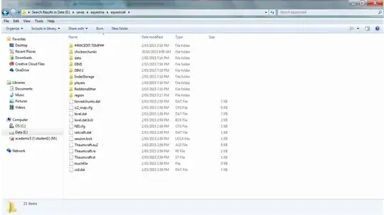 Here is a screenshot of what's in the map folder. You can see up the top that it's in my saves folder. Am I missing anything?