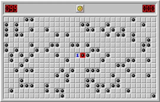 Game over after revealing two squares