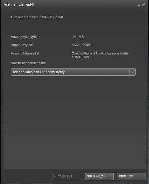 Steam Install