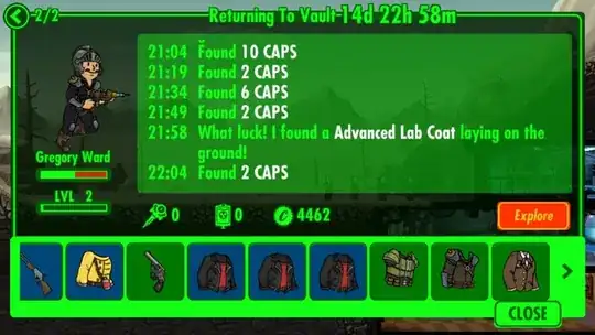 screenshot of explorer with 2 week return timer