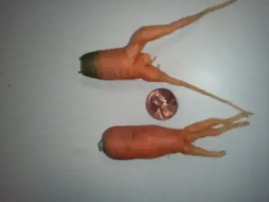 What gave my carrots legs.