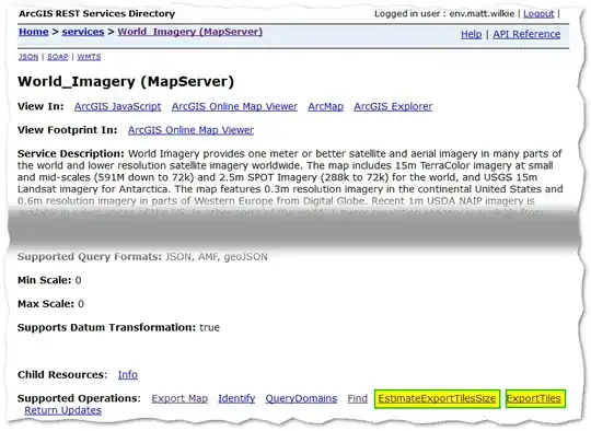 top and bottom of main service url page