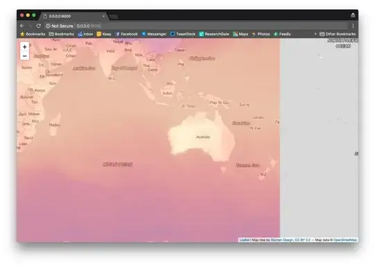 Zooming out also looks fine (although I note that tiles are not served in a 'wrapped' fashion).