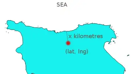 GSHHG shapefile loaded into QGIS