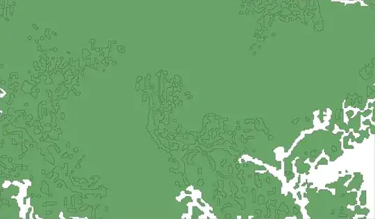 Polygons created by QGIS ‘Lines to polygon’ command
