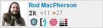 combined Stack Exchange profile for Rod MacPherson