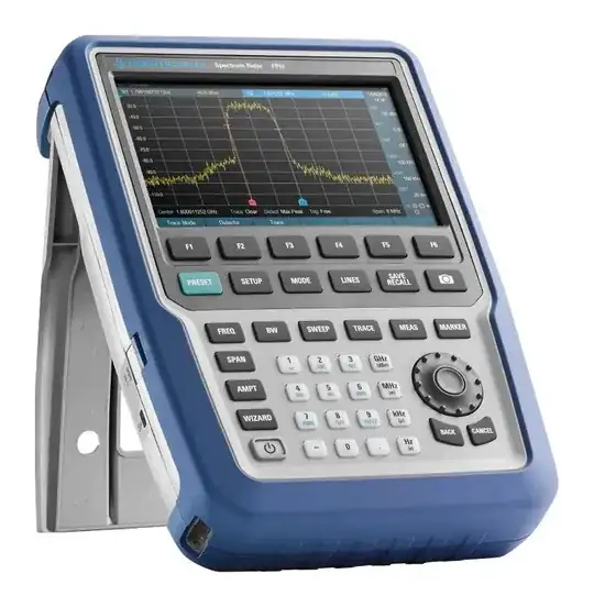Rohde und Schwarz handheld spectrum analyzer