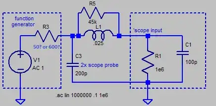 inductor test fixture schematic