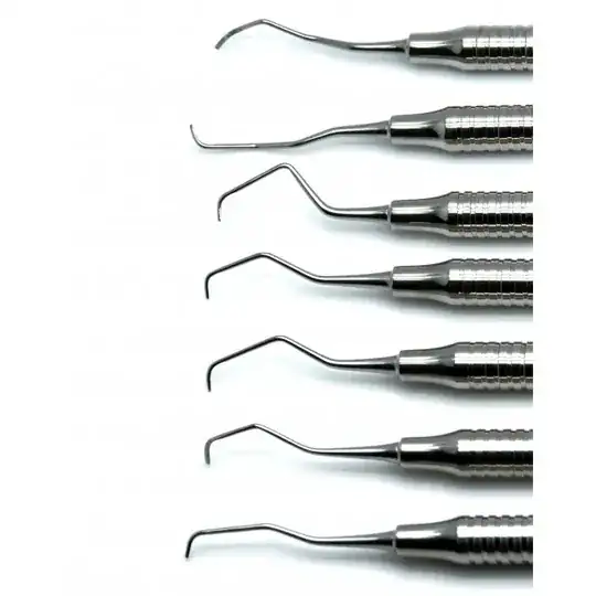 Gracey® Curettes, of various calibres and angulations