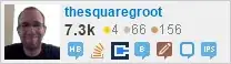 profile for thesquaregroot on Stack Exchange, a network of free, community-driven Q&A sites