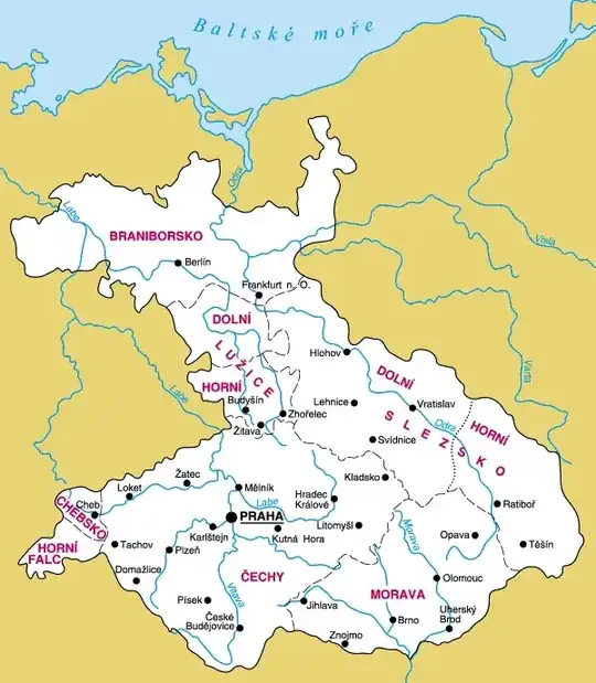 *Note that Berlin was one of the cities in the Czech kingdom and all the major cities have had nice and smooth Czech names.*