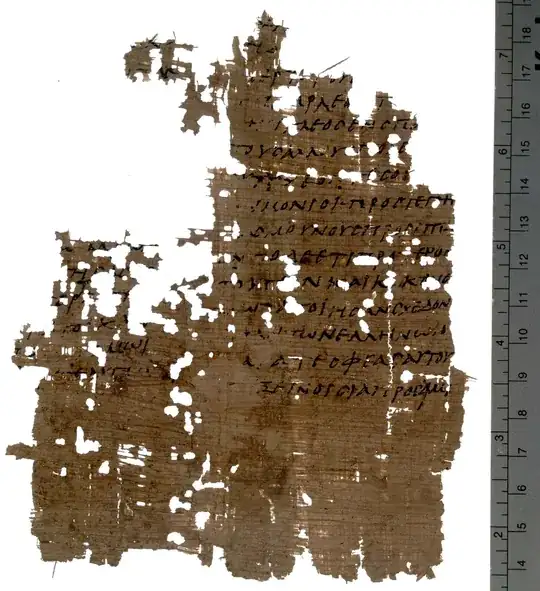 P.Oxy 2097 - 2nd Century CE