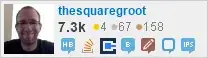 profile for thesquaregroot on Stack Exchange, a network of free, community-driven Q&A sites profile for thesquaregroot on Stack Exchange, a network of free, community-driven Q&A sites