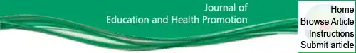 Masthead J Educ and Health Promotion