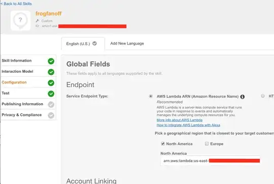 endpoint configuration dialog