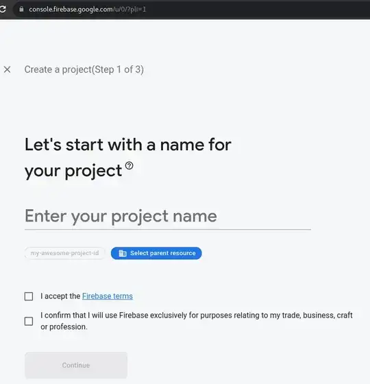 CreateProjectScreenshot