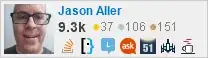 profile for Jason Aller on Stack Exchange, a network of free, community-driven Q&A sites