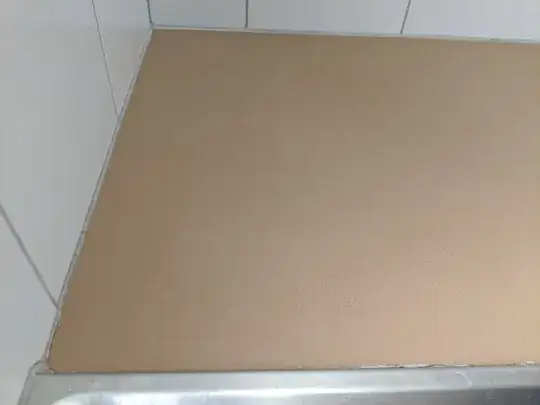 White stain on laminate benchtop