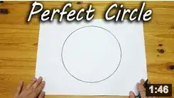 How to Draw a Perfect Circle Freehand