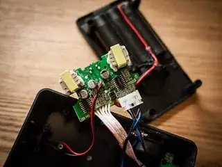 The Boost runs on three AA batteries