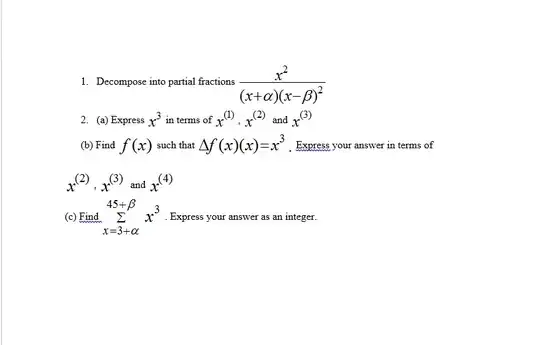Decompose into Partial Fraction