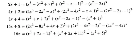 every number is two squares and a cube