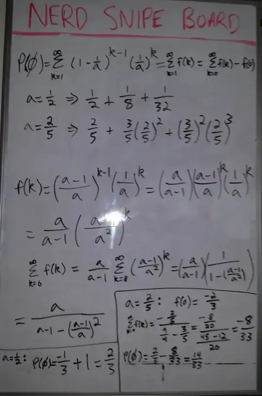 Attempt at a Closed Form Solution for Coin Flip Problem