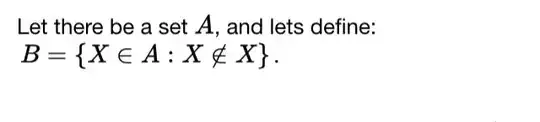 Russel's paradox
