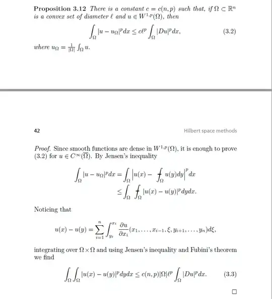 Poincaré on convex sets