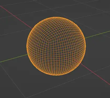 A nice little sphere I made by creating a cube and mapping the vertices to a sphere.