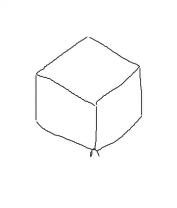The way I imagine this cube to be balanced