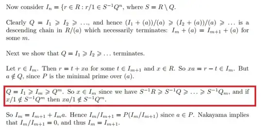 Proof of Krull's PIT