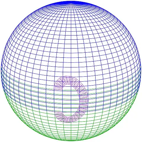 An immersion from the $n$-ball to the $n$-sphere