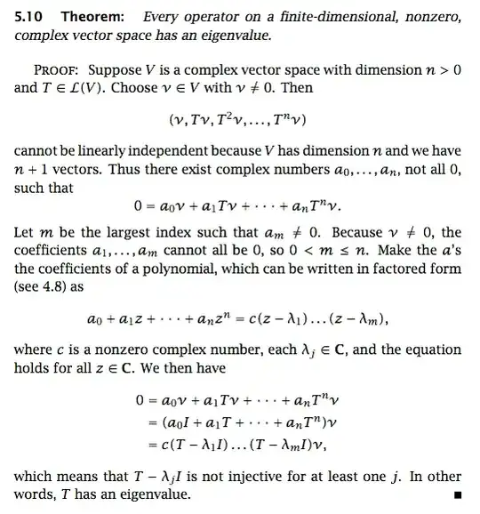 Theorem 5.10 in "Linear Algebra Done Right", Sheldon Axler
