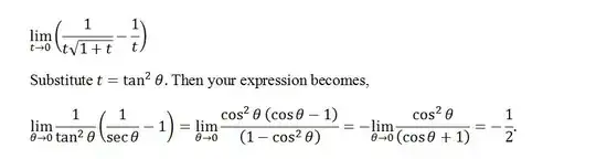 This is the my solution. Here I use a trigonometric substitution.