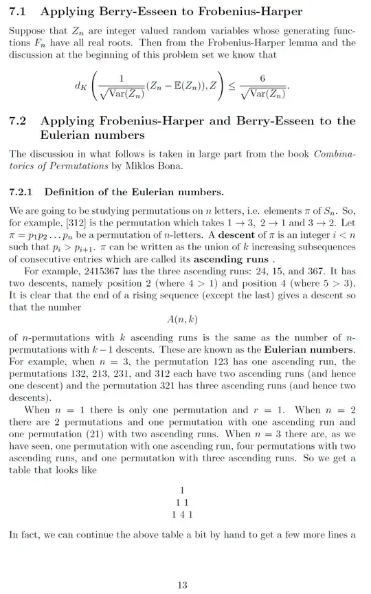 Berry Esseen via Stein page 13