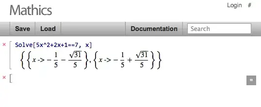 Mathics web page screenshot